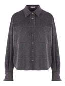Brunello Cucinelli Shirts Grey