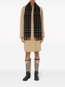 bufanda de cachemir a cuadros de Burberry