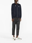 Brunello Cucinelli Monili Ketten Reißverschluss Kapuzenpullover