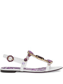 Sandalias moradas Dolce & Gabbana