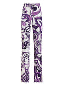 Pantalones con estampado Maiolica de Dolce & Gabbana