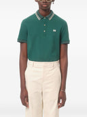 Camisa Polo Valentino de Piquê de Algodão com Patch Vlogo