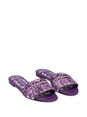 Dolce & Gabbana Sandalen Lila