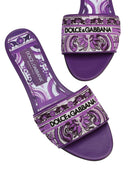 Dolce & Gabbana Sandalen Lila