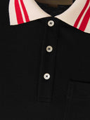 Valentino Logo-Patch-Poloshirt