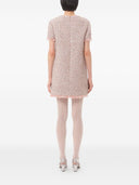 Valentino kurzes Kleid aus besticktem Band-Tweed