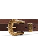 Valentino Garavani Cintura Signature Vlogo in pelle di vitello 20mm