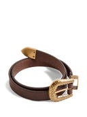 Valentino Garavani Cintura Signature Vlogo in pelle di vitello 20mm