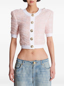Cardigã cropped Balmain