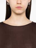 Camiseta de malha fina Brunello Cucinelli