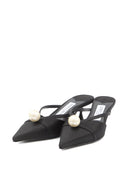 Jimmy Choo mules Sana de 50mm com pérolas decorativas