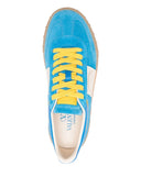 Tênis Valentino Garavani Low Top Upvillage em Couro Split e Nylon