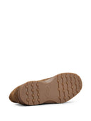 Bota de Cano Curto em Camurça Tod's