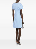 Dolce & Gabbana Rachel Tweed-Midikleid mit DG-Logo