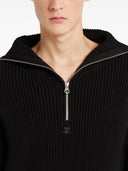 COURREGES PRE Pullover Schwarz