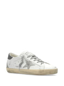 Zapatillas de cuero envejecido Golden Goose Super-star