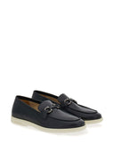 Ferragamo informeller Mokassin mit Gancini-Ornament
