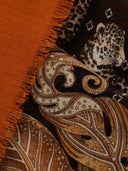 Sciarpa in cashmere con stampa Madras Ferragamo