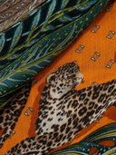 Sciarpa in cashmere con stampa Madras Ferragamo