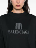Balenciaga Nano Bb Camiseta Cropped