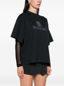 Balenciaga Nano Bb Kurz geschnittenes T-Shirt