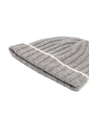 Gorro bicolor de cashmere Brunello Cucinelli
