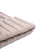 Gorro de Tricô Canelado de Cashmere Brunello Cucinelli