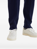 Tênis de couro granulado Deer Brunello Cucinelli