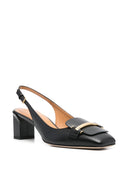 Tod's Leder Slingback-Pumps