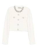 Cárdigan con botones adornados Self-Portrait