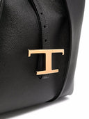 Borsa tote con targhetta logo Tod's