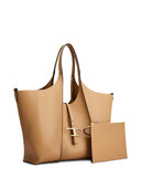 Tod's T Timeless Medium Leder Einkaufstasche