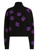 Suéter de Lã Dolce & Gabbana com Logo DG