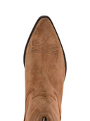 Botas de cuero marrón Golden Goose