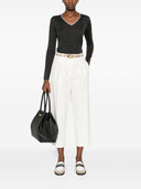 Brunello Cucinelli Hose mit plissiertem Vorderteil