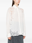 Camicia Ermanno Scervino con rifinitura in pizzo
