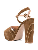 Sandali Gianvito Rossi Pelle Marrone