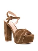 Sandali Gianvito Rossi Pelle Marrone