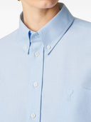 Camicie Ami Paris Blu Chiaro