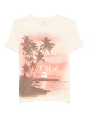 Chloé Chloè T-Shirts und Polos Pink