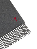Ami Paris Scarfs Grey