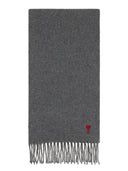 Ami Paris Scarfs Grey