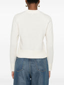 Cardigan Maison Kitsuné con ricamo