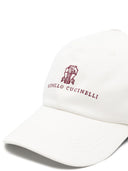 Brunello Cucinelli Hüte Weiß