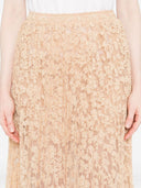 Gonna plissettata in pizzo floreale Ermanno Scervino