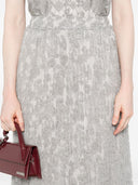Gonna midi plissettata floreale Ermanno Scervino