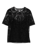 Ermanno Scervino top in rete con pizzo floreale