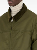 Giacca bomber con colletto in velluto a coste Maison Margiela