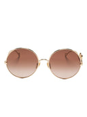 Occhiali da sole Chloé Chloè dorati