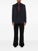 Camisa social Saint Laurent Cassandre de manga longa com botões